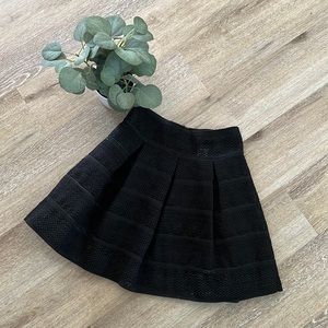 Anthropologie Black Party Skirt Size Small